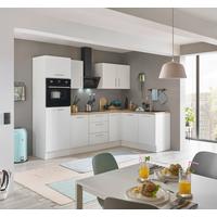 Eckküche Turin Weiß/Eiche Dekor 270x165 cm - Weiß/Eiche Artisan, Basics, Holzwerkstoff (270/165cm) - MID.YOU