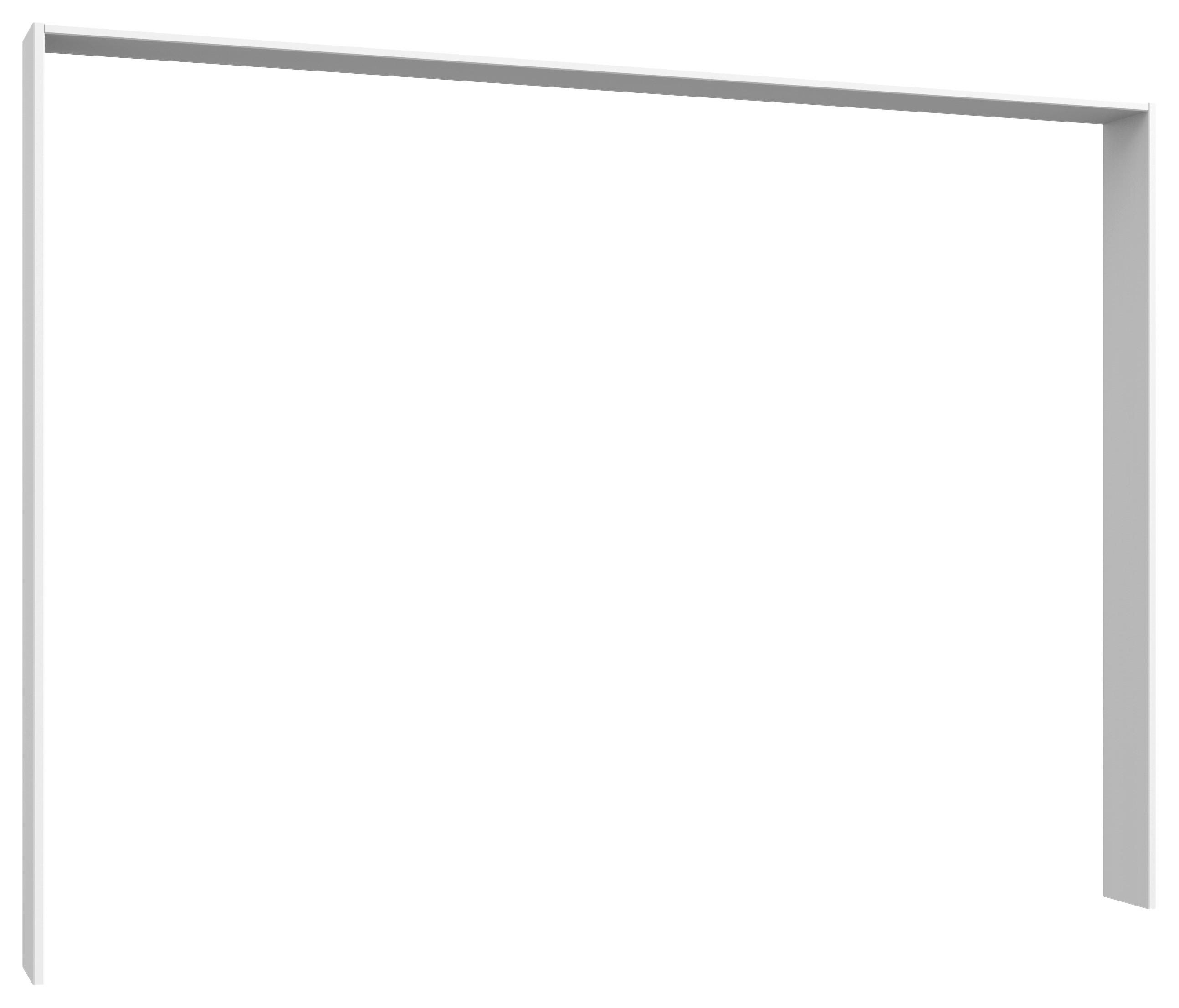 Passepartoutrahmen Saigon weiß, für B: 270 cm - Weiß, MODERN, Holzwerkstoff (273/213/12cm) - P & B