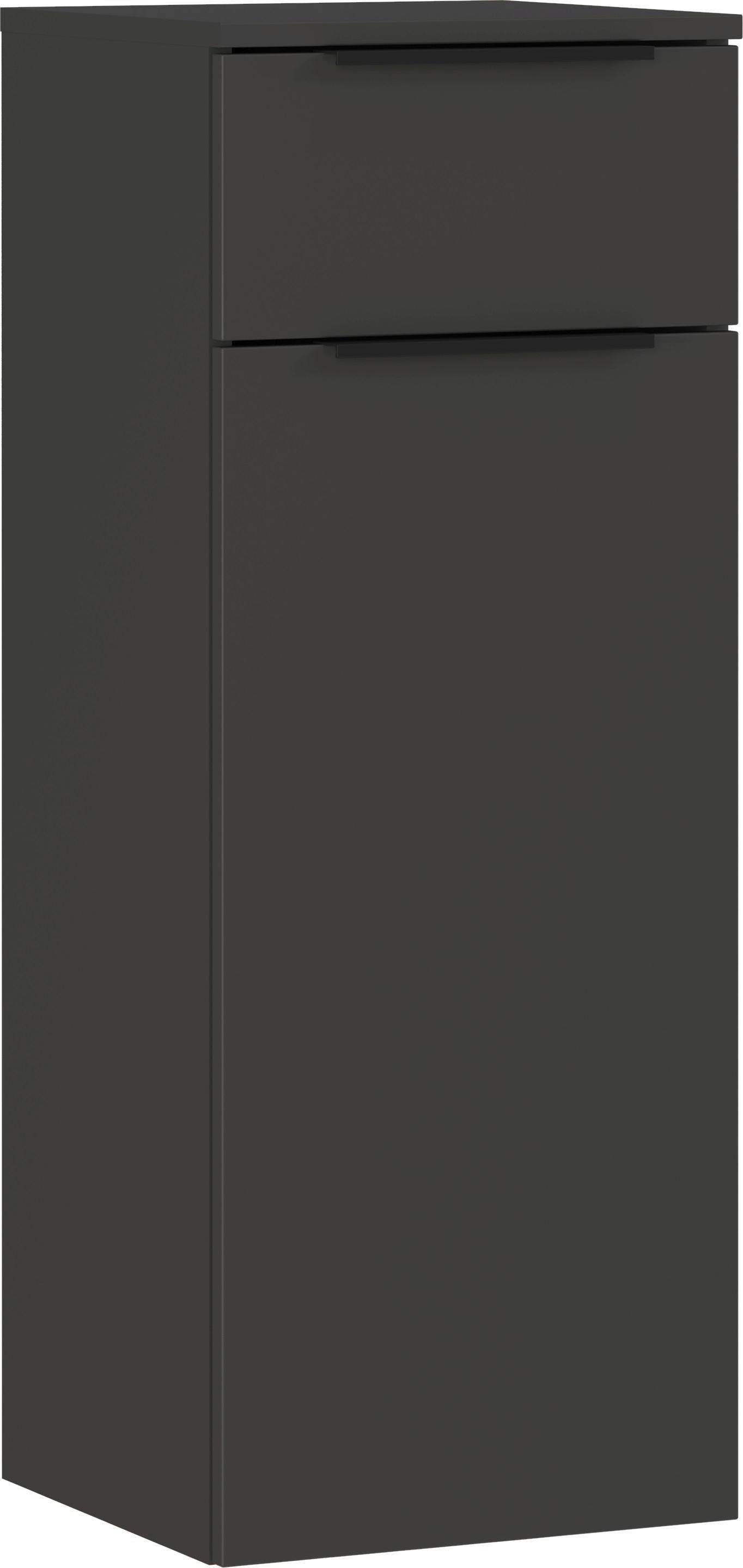 Unterschrank Crandon Graphitfarben, B:36 cm - Graphitfarben, MODERN, Holzwerkstoff (36/93/34cm) - Germania