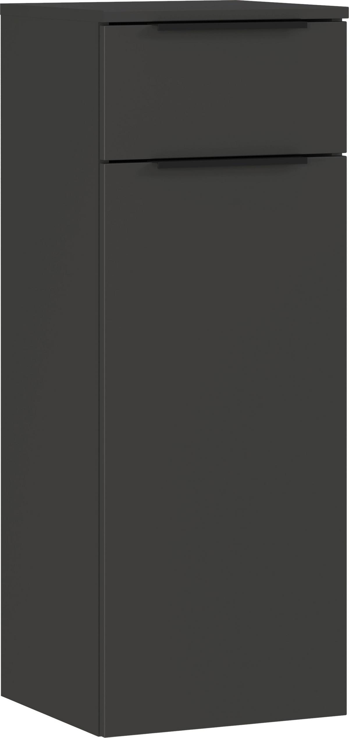 Unterschrank Crandon Graphitfarben, B:36 cm - Graphitfarben, MODERN, Holzwerkstoff (36/93/34cm) - Germania