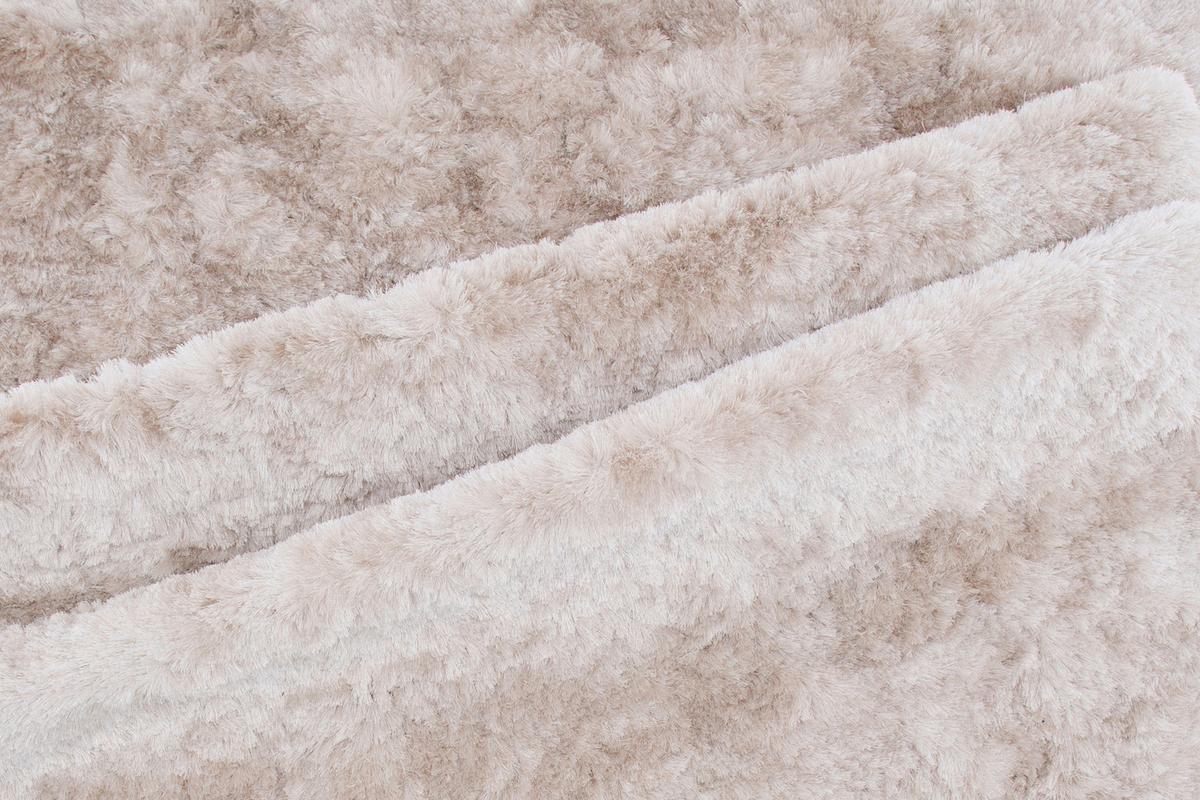 Hochflorteppich Shiva - Beige, LIFESTYLE, Textil (170/240cm) - P & B