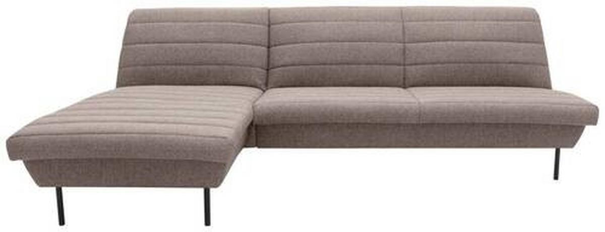 Ecksofa Looks Ix - Beige/Schwarz, Design, Textil (168/274cm) - LOOKS by W.Joop