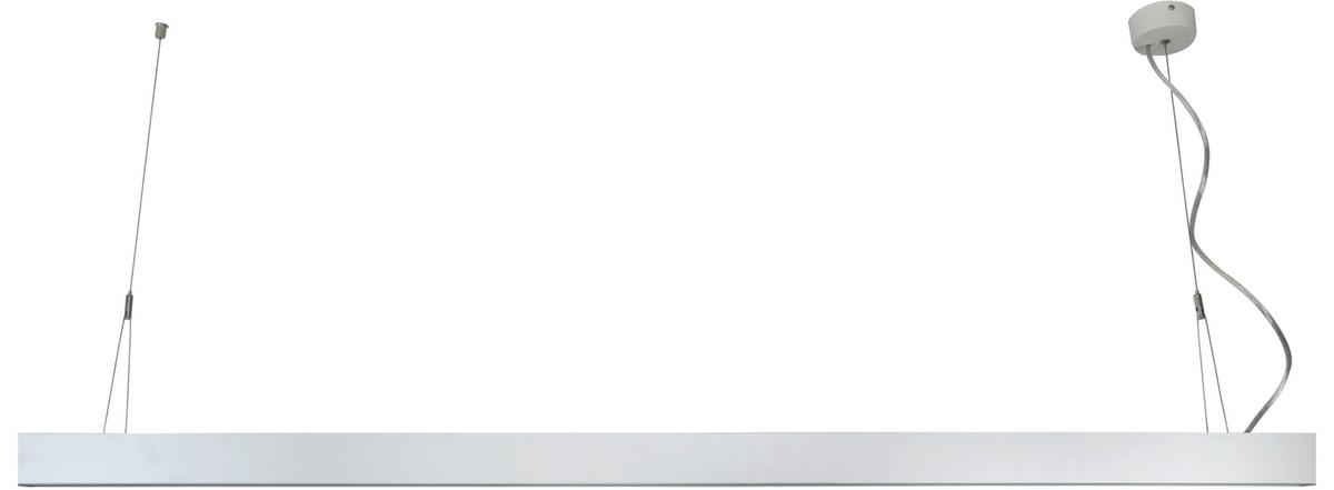 Led-deckenleuchte L: 150 Cm, 1-Flammig - Basics, Kunststoff/Metall (150/7,5/5,6cm)