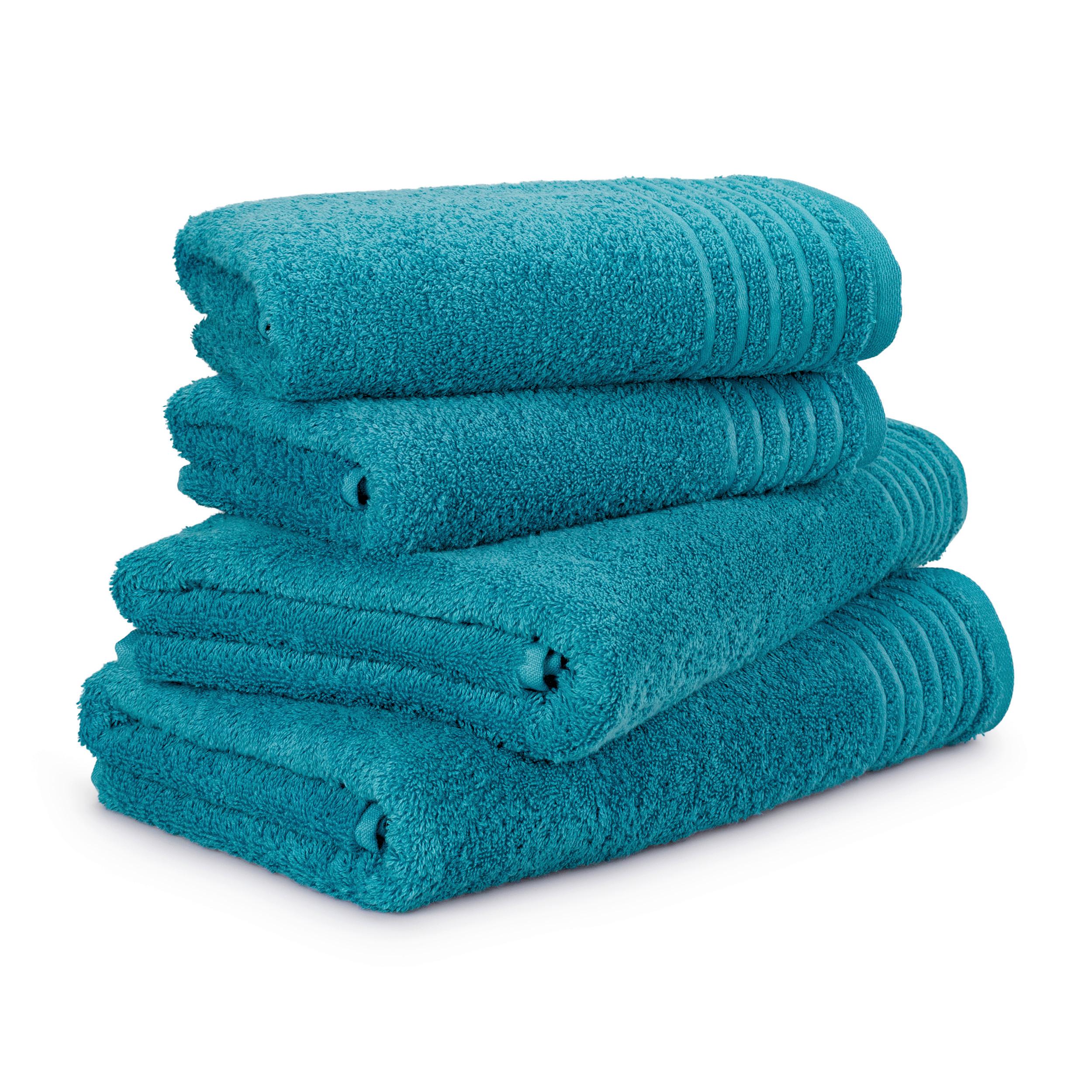 Frottierset Möve New Classic Handtuchset - Türkis, Basics, Textil - Moeve