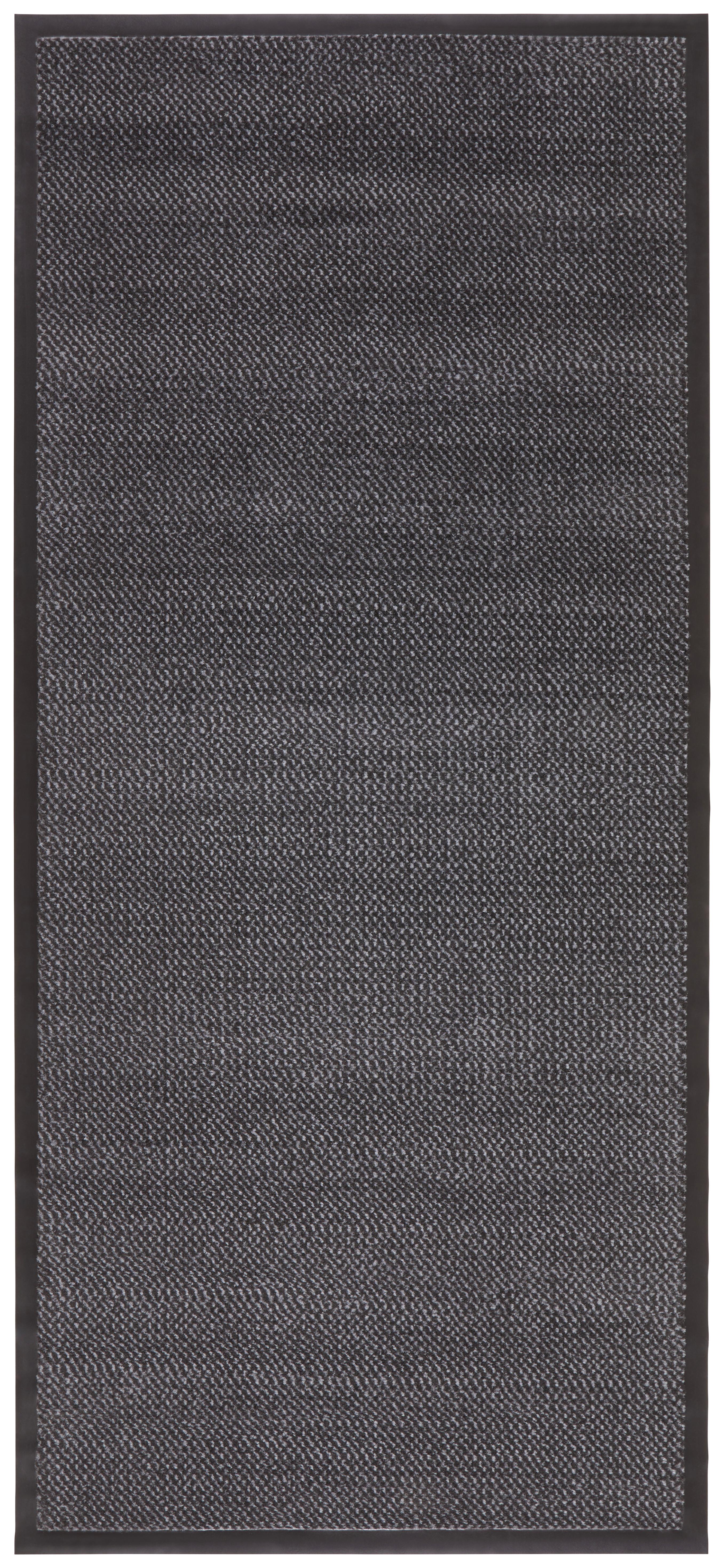 Běhoun Hamptons 4, 90/200cm - šedá/černá, Konvenční, textil (90/200cm) - Modern Living
