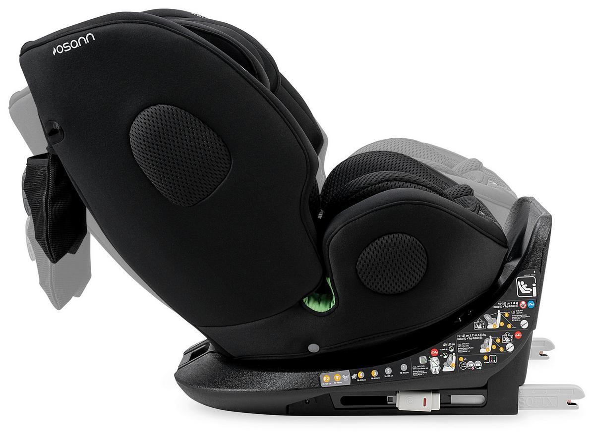 Reboarder-kindersitz One360 Klimax - Schwarz, Basics, Textil (48/43/58cm) - Osann