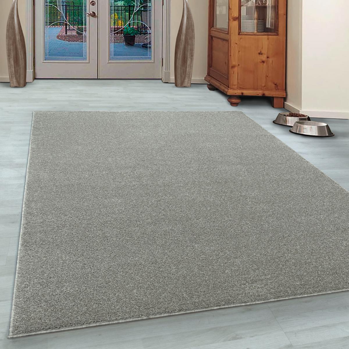 Webteppich Ata - Greige, Basics, Textil (280/370cm) - Novel