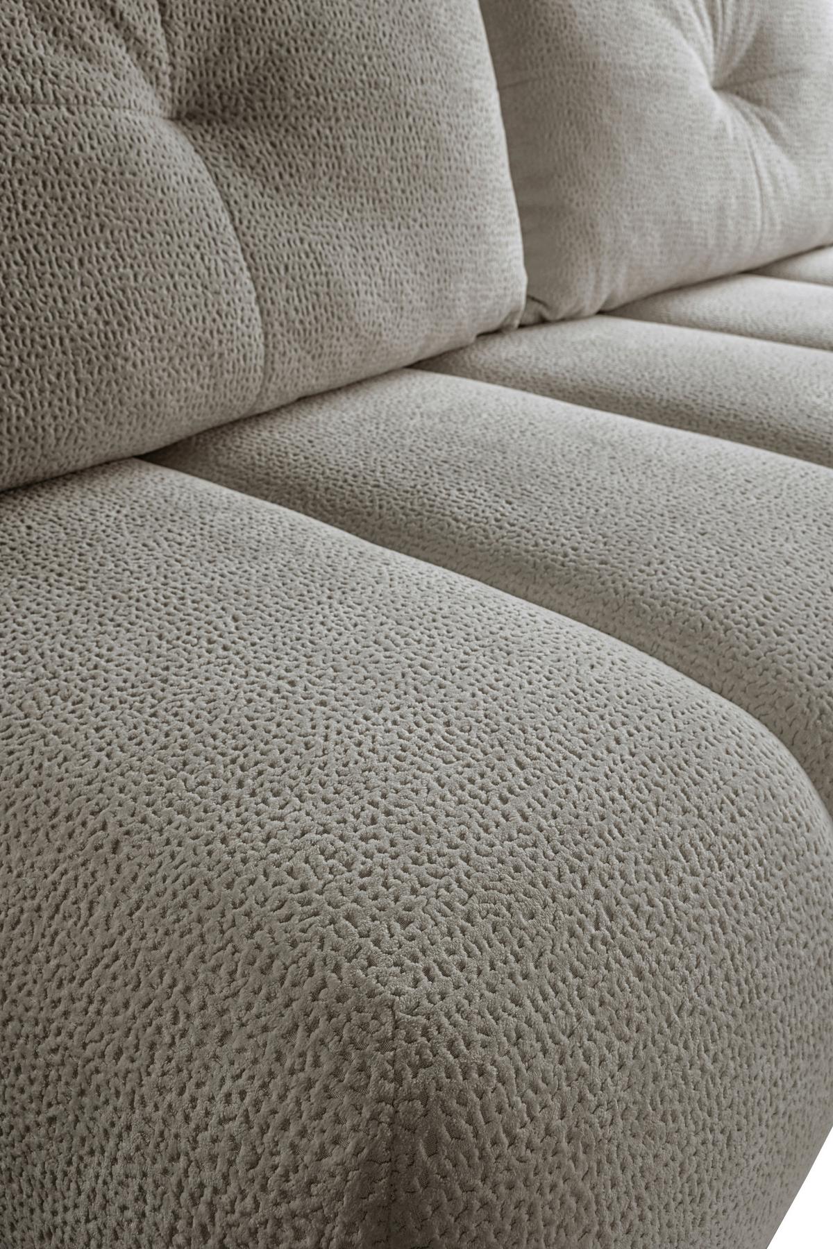 Schlafsofa Milo, Hellgrau B: 209 Cm - Creme/Hellgrau, Design, Holz/Holzwerkstoff (209/100/103cm) - MID.YOU