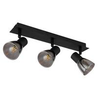 Strahler 54307-3 - Schwarz, Design, Glas/Metall (40/7/15,5cm) - Globo