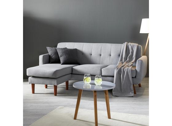 Sedací Souprava Tamara - světle šedá, Moderní, dřevo/textil (197/136cm) - Modern Living Sedací Souprava Tamara - světle šedá, Moderní, dřevo/textil (197/136cm) - Modern Living