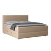 Boxspringbett Verona 180x200 cm Naturfarben - Schwarz/Naturfarben, MODERN, Karton/Holzwerkstoff (180/200cm) - MID.YOU