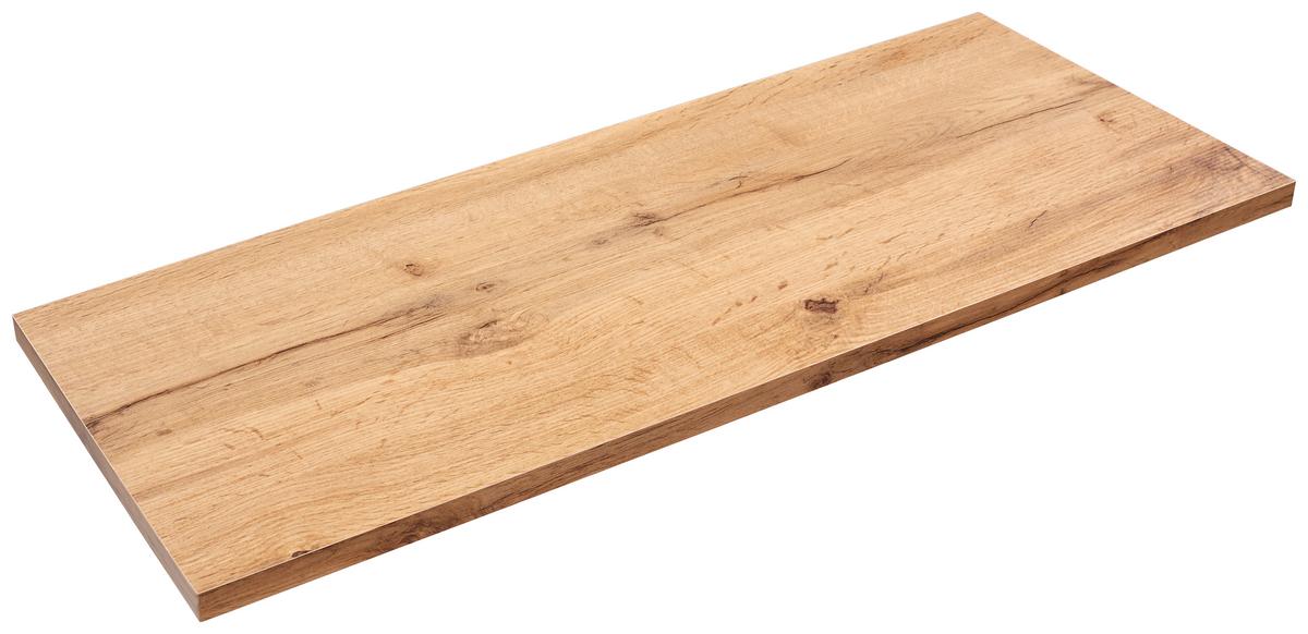 NÁSTĚNNÁ POLICE SKATE 80/30 - barvy dubu, Moderní, kompozitní dřevo (80/1,8/30cm)