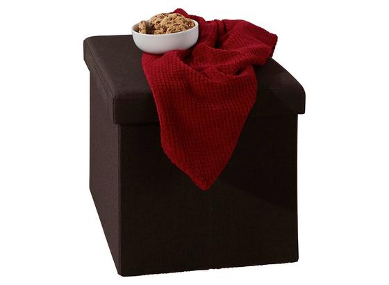Sitzbox Classic Schwarz - Schwarz, MODERN, Holzwerkstoff/Textil (38/38/38cm) Sitzbox Classic Schwarz - Schwarz, MODERN, Holzwerkstoff/Textil (38/38/38cm)