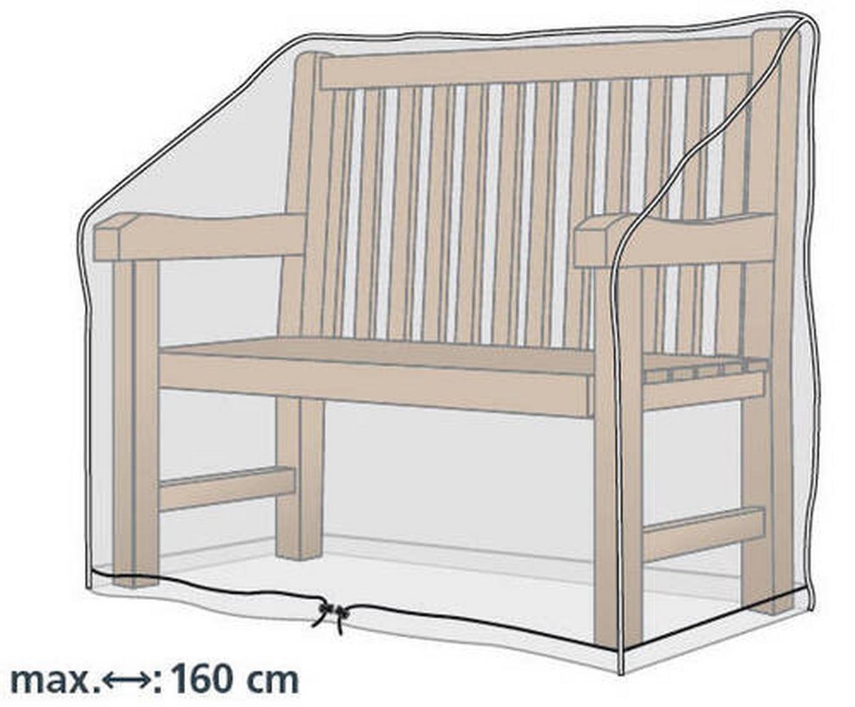 OCHRANNÝ OBAL ABDECKHÜLLE FÜR BANK - priehľadné, Basics, plast (160/78/75cm) - Mömax