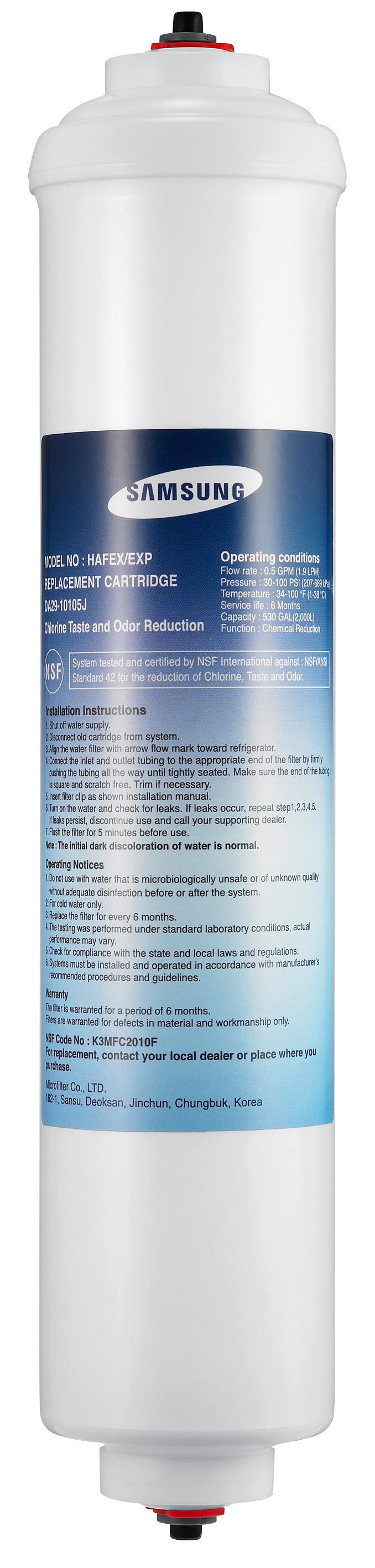 Filterkartusche Hafex/Exp Hafex/Exp - Basics, Kunststoff (8/3,6/8cm) - Samsung