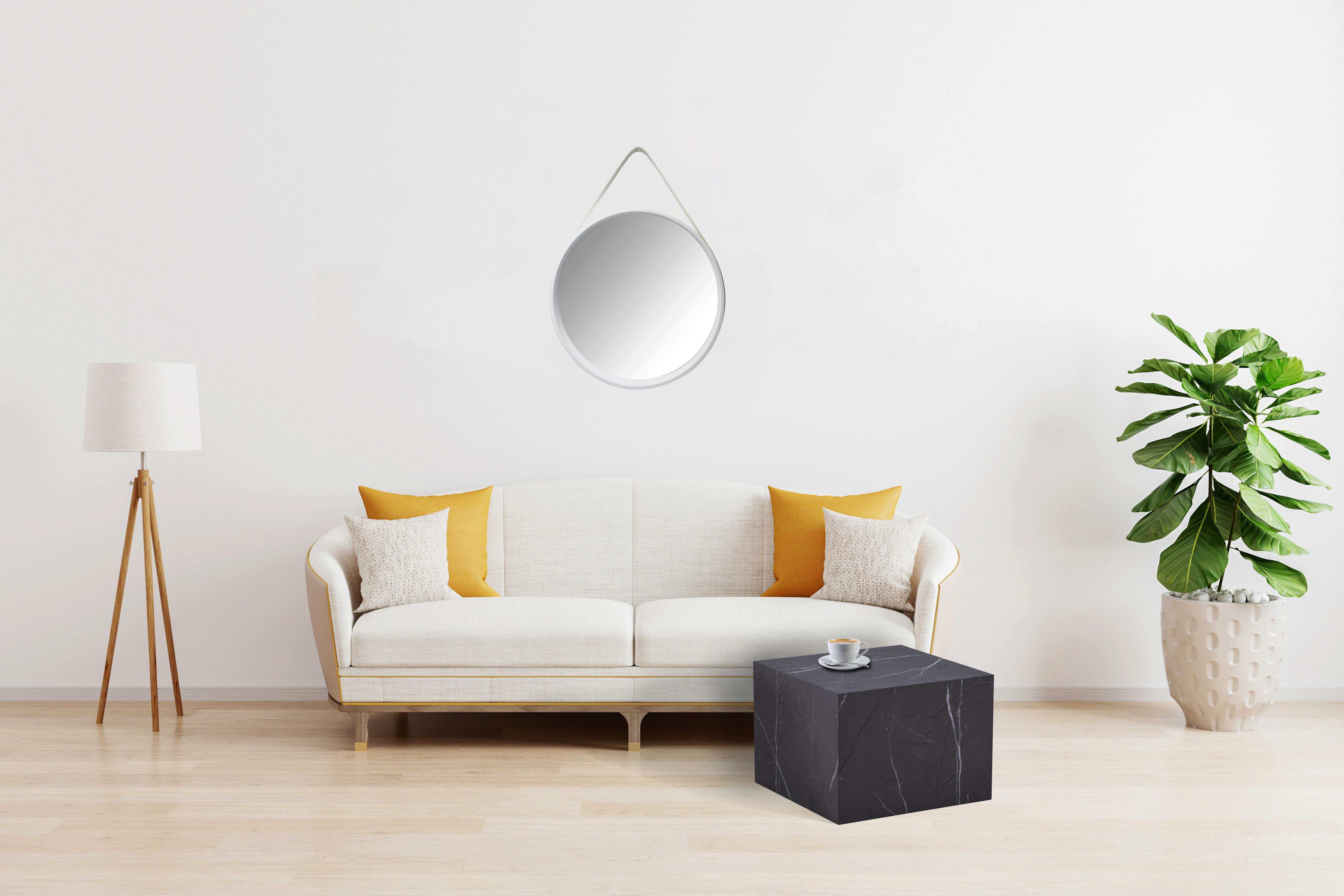 Beistelltisch Cuboid 125 Grau B: 55 Cm - Grau, Design, Holzwerkstoff (55/55/40cm) - Kayoom