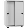 Aktenschrank Ulas Weiß B: 49 cm - Weiß, Design, Holzwerkstoff (49/74/38cm) - MID.YOU