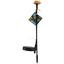 Solarleuchte Flower Stick - Schwarz, MODERN, Kunststoff (8,8/64,5/5cm) - Grundig Solarleuchte Flower Stick - Schwarz, MODERN, Kunststoff (8,8/64,5/5cm) - Grundig