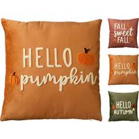 Párna Kb. 45/45cm - sötétnarancs/narancs, Basics, textil (45cm)