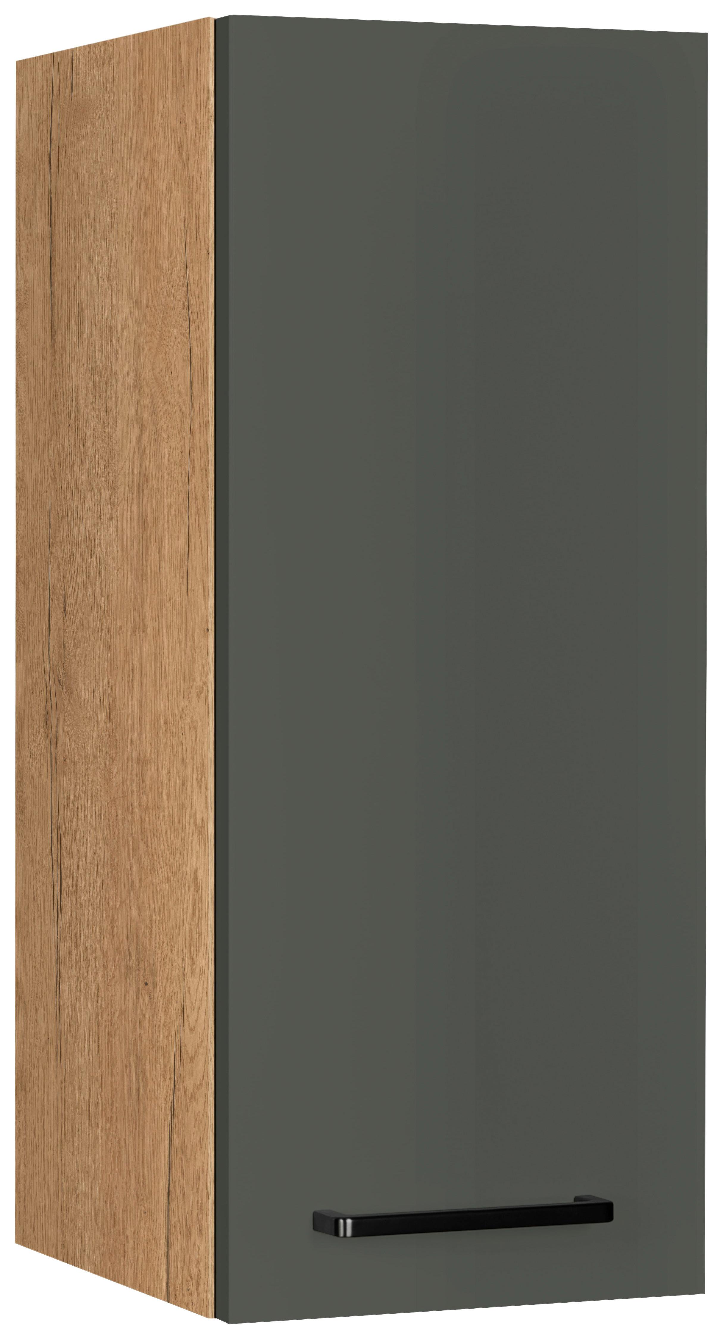 Küchenoberschrank Easytouch - Eichefarben/Grün, MODERN, Holzwerkstoff (30/72/35cm) - Nobilia