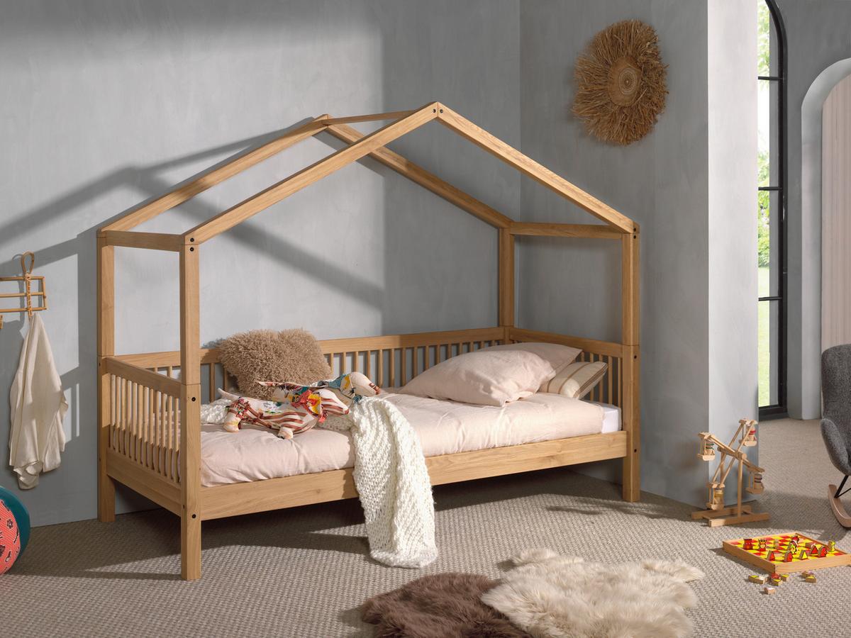 Hausbett Forrest Naturfarben 90x200cm - Naturfarben, MODERN, Holz (90/200cm) - Vipack