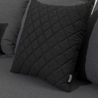 OUTDOOR-KISSEN DIAMOND - Anthrazit, MODERN, Textil (45/45cm) - Gardenson