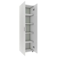 Aktenschrank Ulas 5 Holzwerkstoff Weiß B: 49 cm - Weiß, MODERN, Holzwerkstoff (49/178/34cm) - MID.YOU