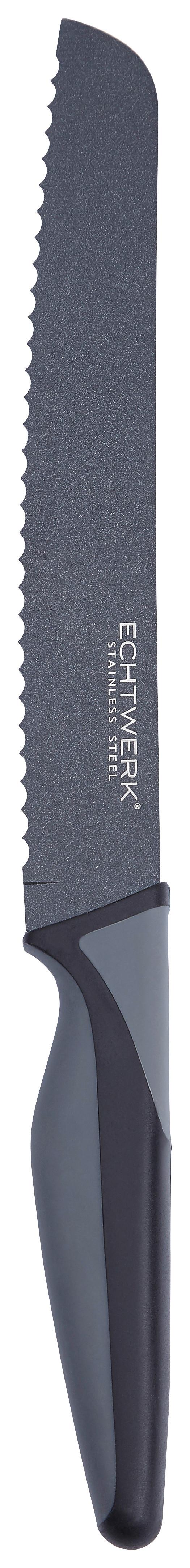 Brotmesser Echtwerk Blacksteel - MODERN, Metall (32,5cm) - Echtwerk