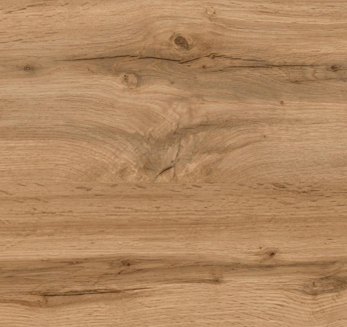 Küchenzeile Sorrento Mit Geräten B: 270 cm Weiß - Eiche Wotan/Weiß, MODERN, Holzwerkstoff (270cm) - Held