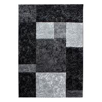 Flachwebeteppich Hawaii - Schwarz, Design, Textil (280/370cm) - Novel