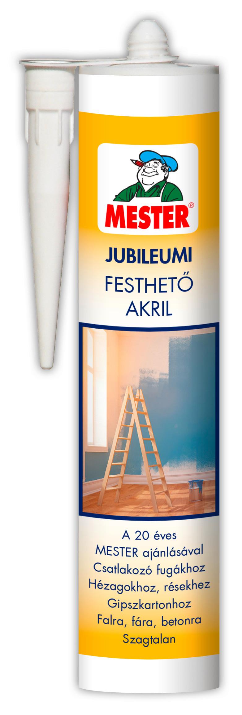Akril Tömítő Mester Jubileumi - fehér, műanyag (310ml)