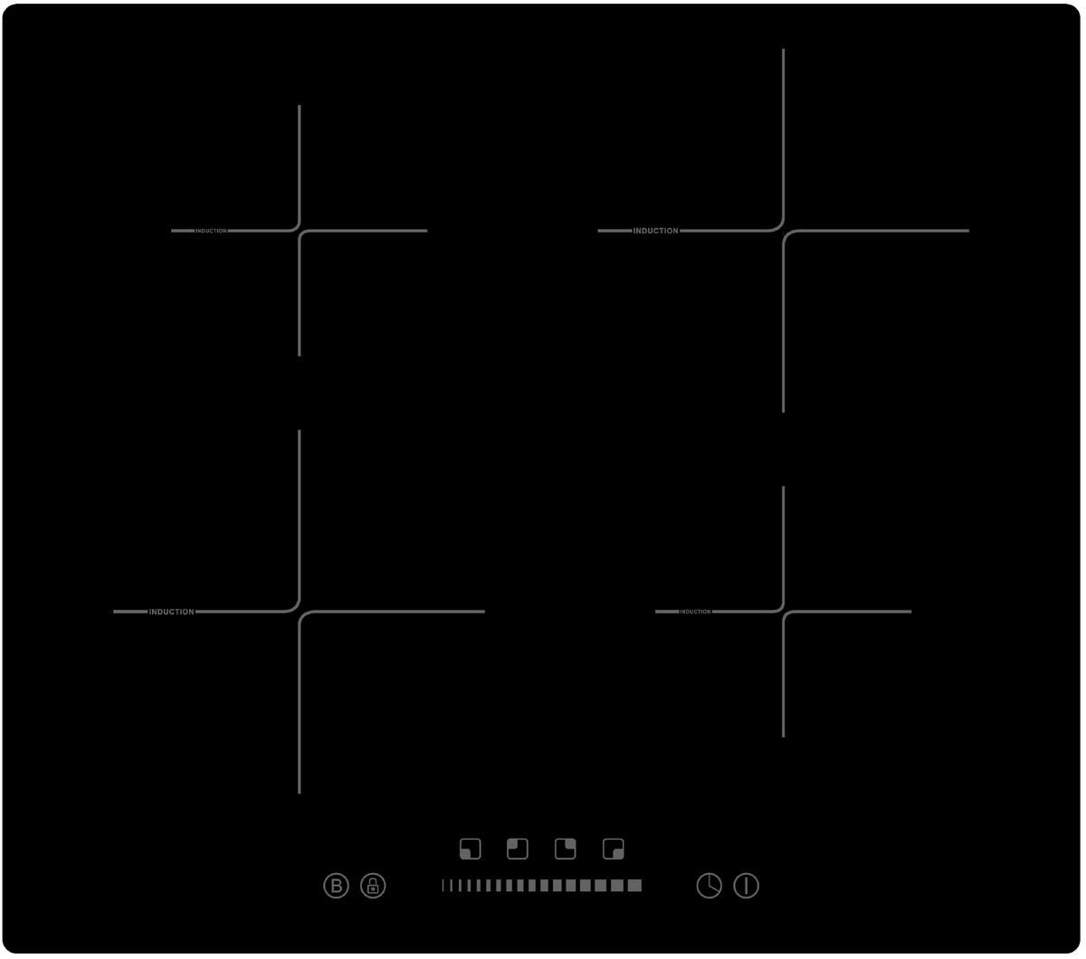 Küchenblock Glasgow Eichefarben/graphit B: 300 Cm - Eichefarben/Graphitfarben, LIFESTYLE, Holzwerkstoff (300cm) - Held