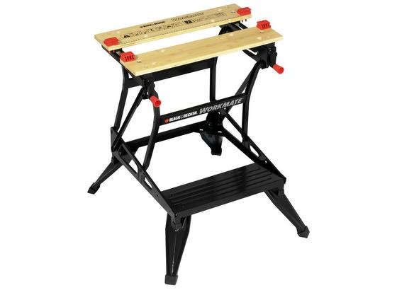 Werkbank Universal - Schwarz/Naturfarben, Basics, Holz/Metall (74/61/77,5cm) - Black & Decker Werkbank Universal - Schwarz/Naturfarben, Basics, Holz/Metall (74/61/77,5cm) - Black & Decker
