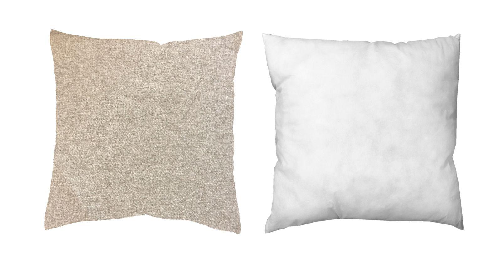 ZIERKISSEN Beige 50x50 cm - Beige, Basics, Textil (50/50cm)