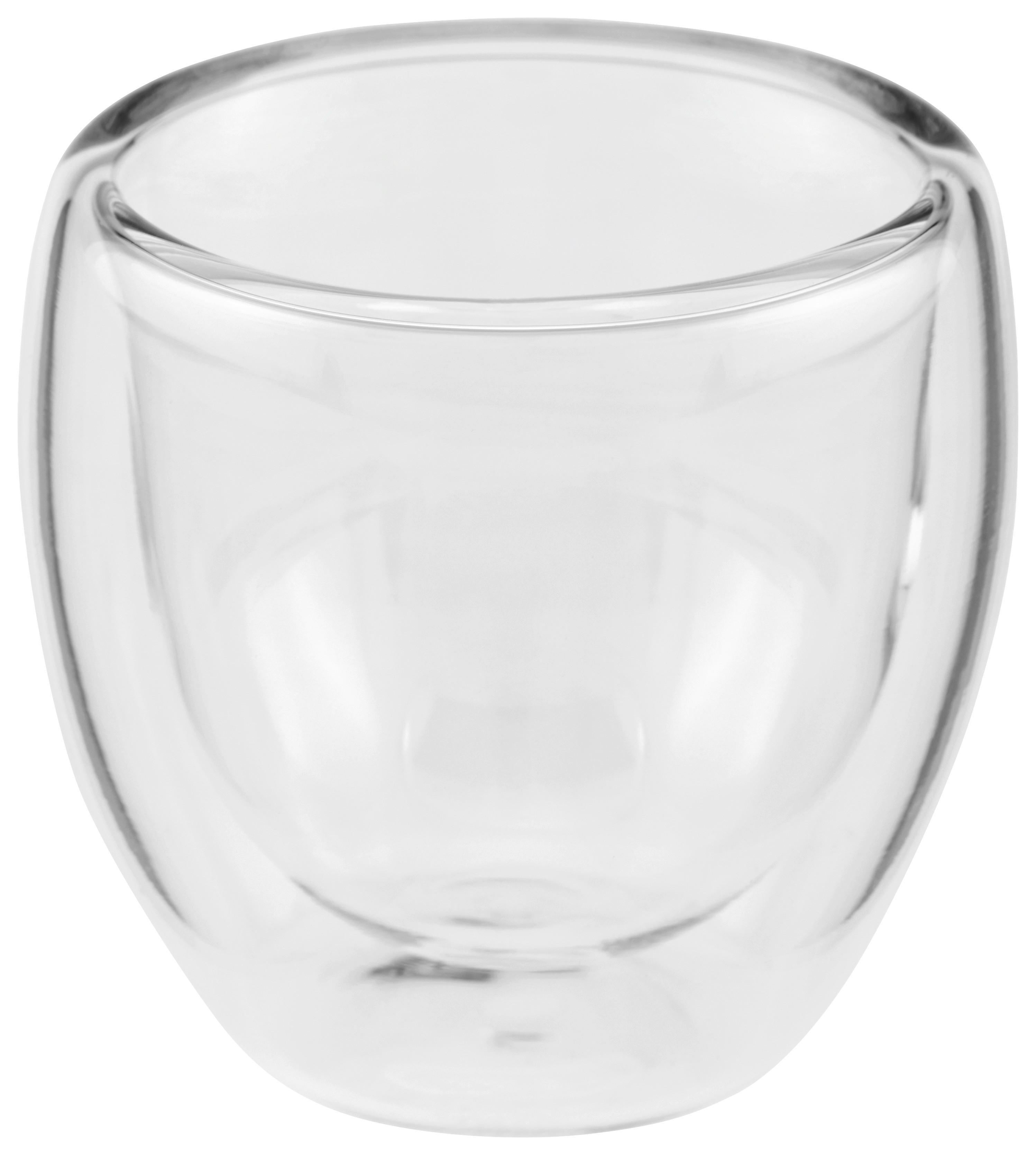 Espressotasse aus hitzebeständigem Glas