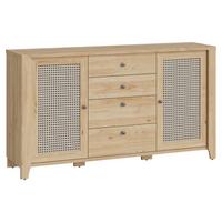 Komód Cestino - Modern, faalapú anyag (163,8/90,8/42cm)