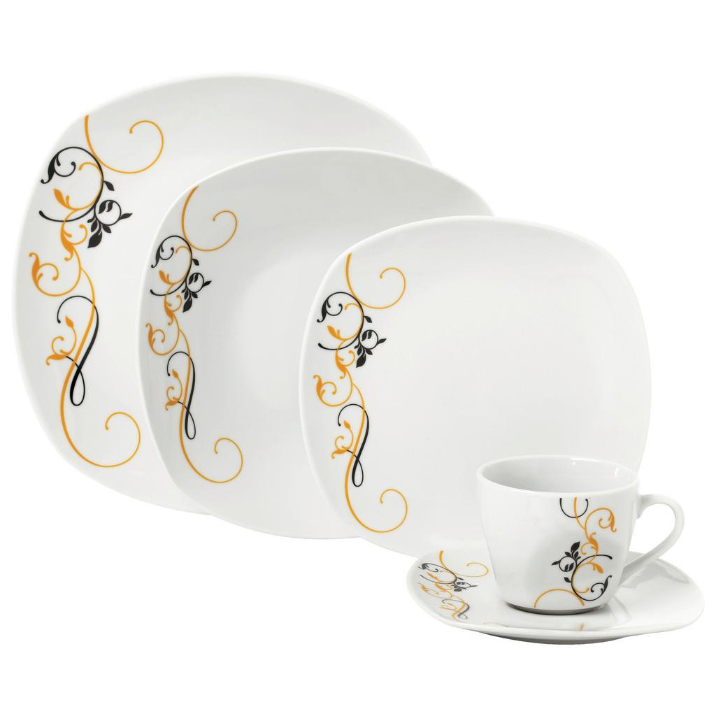 Kombiservice Babette Porzellan für 4 Personen Geschirr Set