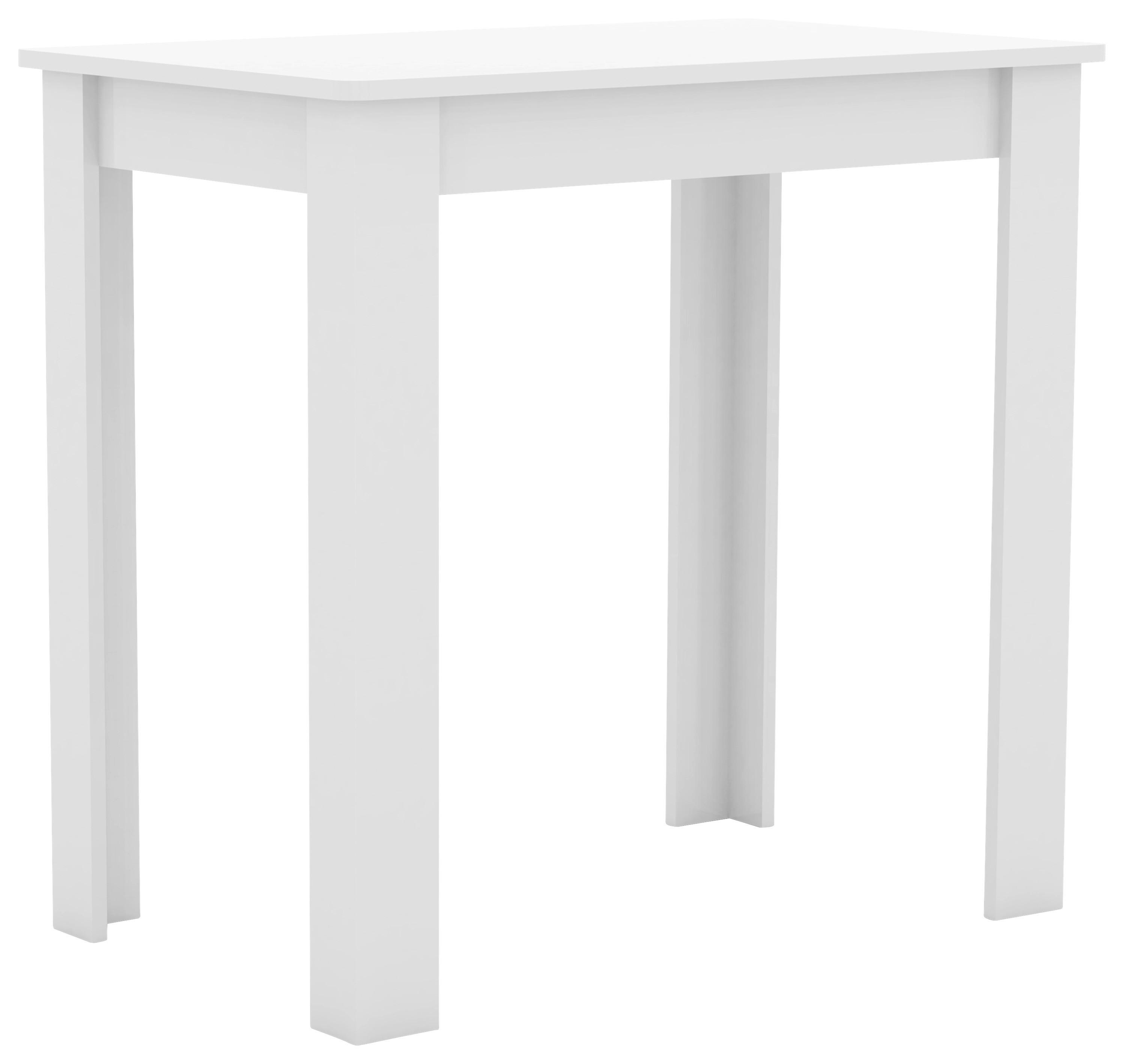 Esstisch Esal Weiß B: 50 Cm Esal