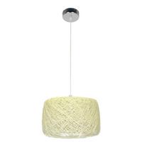 Pendelleuchte 31-51141 Panda - Creme, Natur, Textil (35/35/110cm)