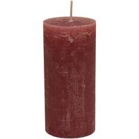 VÁLCOVÁ SVÍČKA LIA - růžová, Moderní (6,8/15cm) - Premium Living