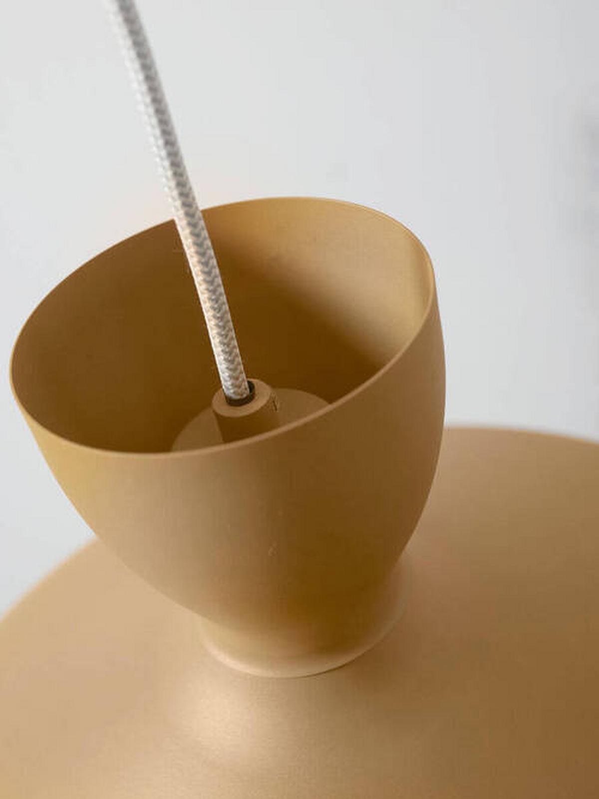 Hängeleuchte Hanover/H40/M - Orange, Trend, Metall (40/22cm) - It's about Romi