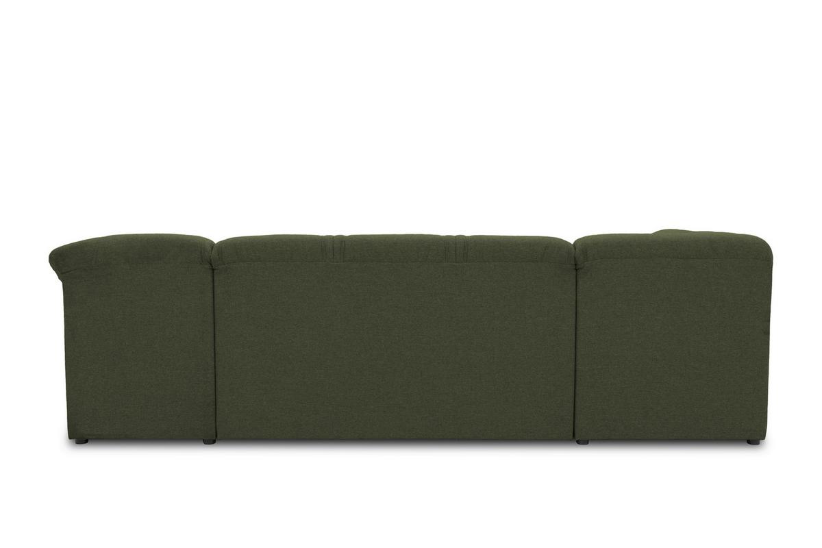 Wohnlandschaft Sarafina Grün - Schwarz/Grün, KONVENTIONELL, Textil (180/295/146cm) - MID.YOU