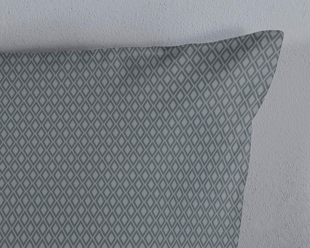 BETTWÄSCHE OLINGA - Anthrazit/Multicolor, Design, Textil (140/200cm)