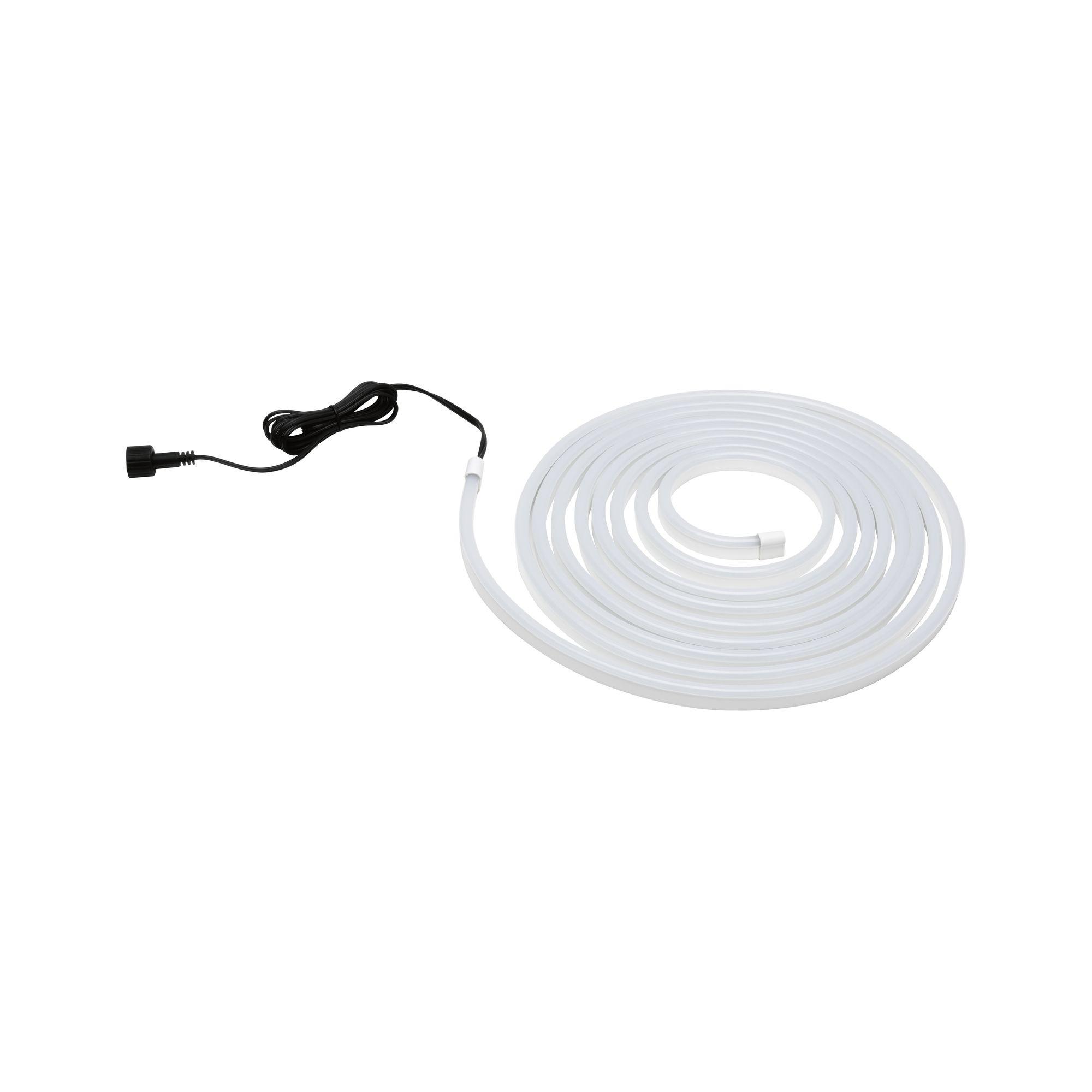 LED-Stripe 500 cm mit Konturenstecker - Weiß, Basics, Kunststoff (500cm) - Paulmann