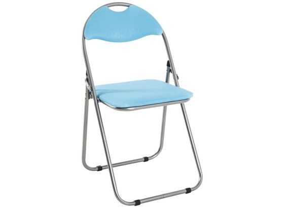 Skladacia Stolička Shake - modrá, Moderný, kov/plast (44/80/47cm) Skladacia Stolička Shake - modrá, Moderný, kov/plast (44/80/47cm)