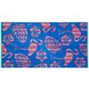Strandtuch La Palma - Blau/Rosa, KONVENTIONELL, Textil (75/150cm) - Ondega