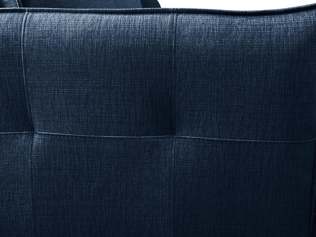 Ecksofa Melody - Blau/Schwarz, Design, Textil (170/235cm) - MID.YOU
