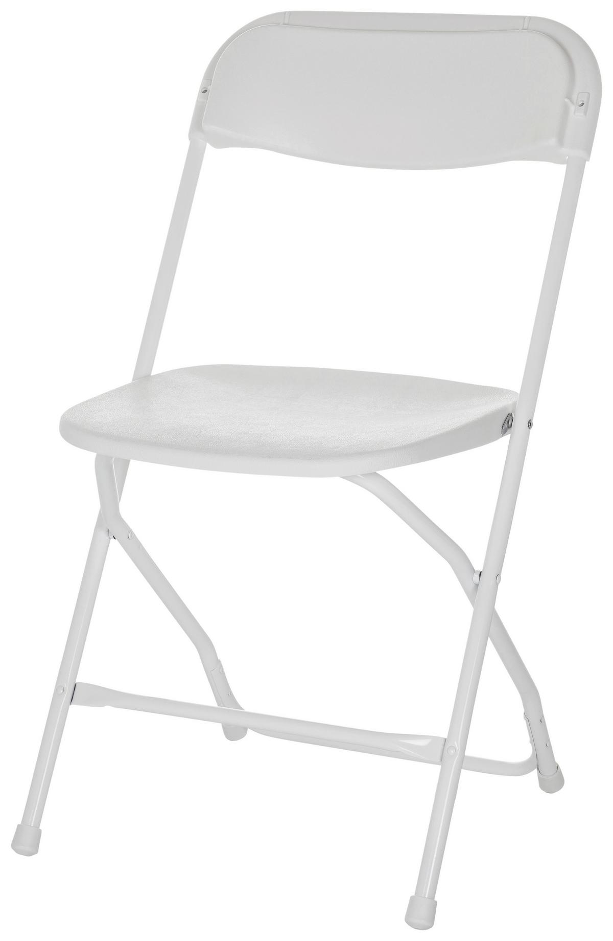 Klappstuhl Tudela Xxl W - Weiß, Basics, Kunststoff (46/80/50cm) - MID.YOU