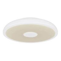 Led-deckenleuchte Ø 28 Cm Mit Bluetooth-Lautsprecher - Opal/Weiß, Basics, Kunststoff (28/5,5cm) - Globo