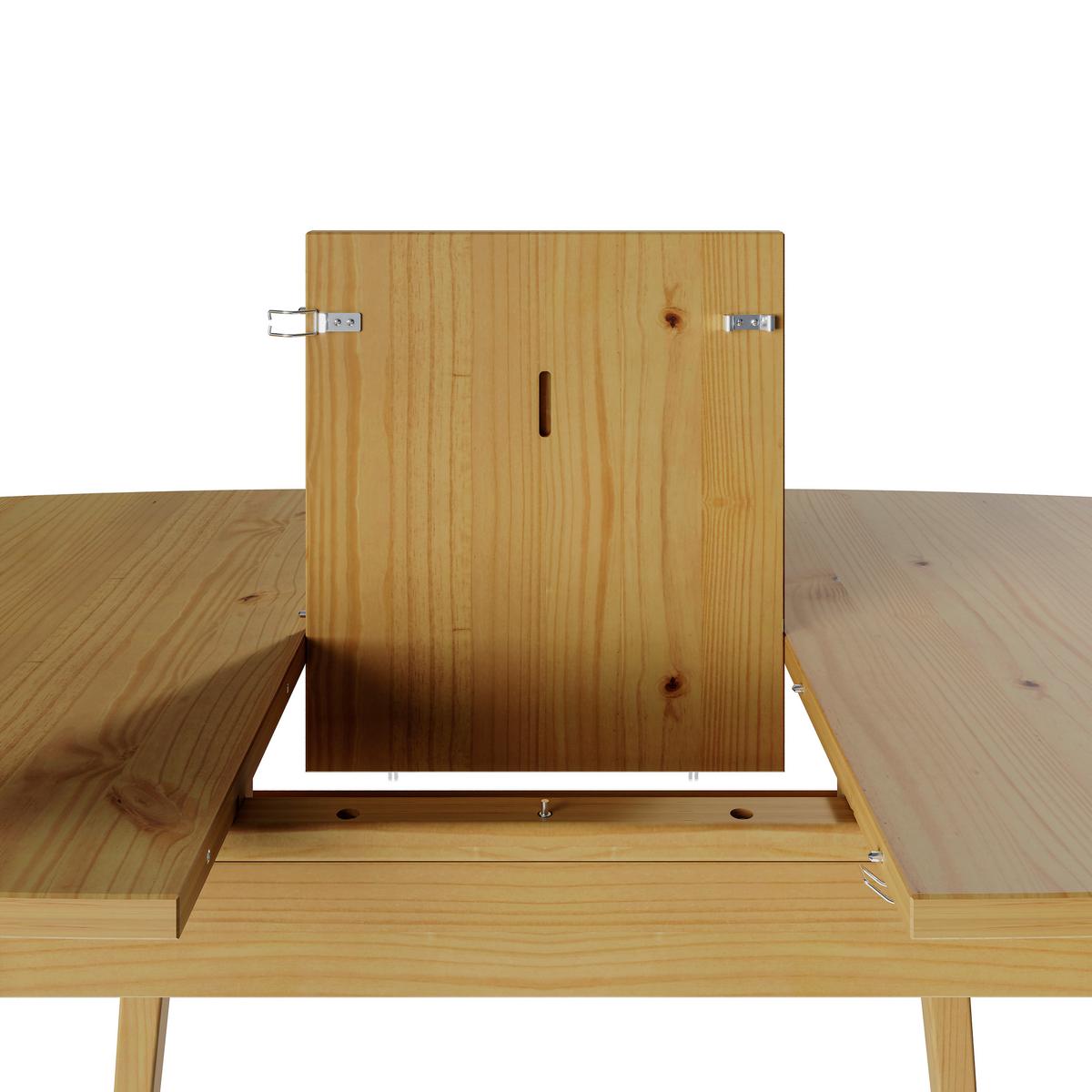 Esstisch Claudia Natur - Naturfarben, MODERN, Holz (110/90/76,5cm) - MID.YOU